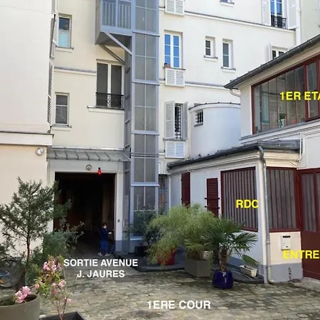 Loft Character With A View Of Court Paris